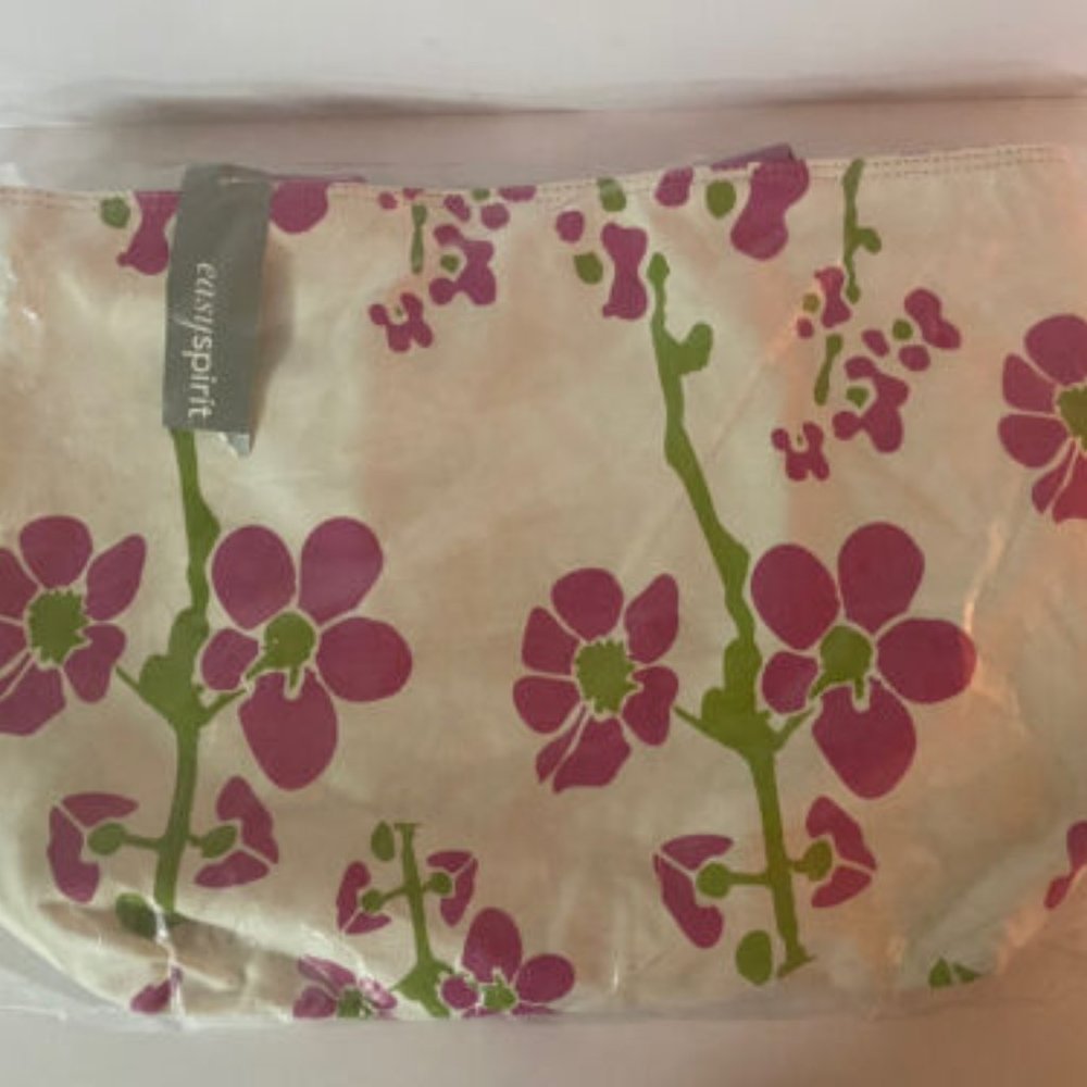 Easy Spirit Canvas Tote/Grocery/Farmers Market/Shopping - 18" X 13" X 5.5" NEW